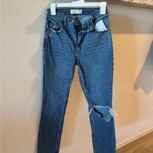 Abercrombie & Fitch Women's jeans size 26 90s slim straight ultra high rise